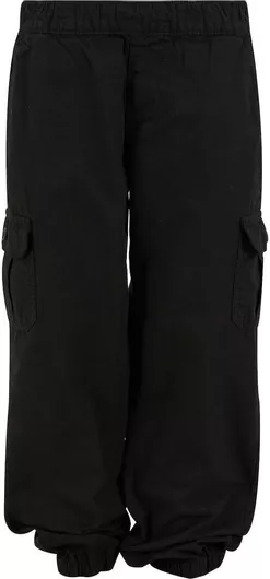 Παιδικό Παντελόνι Cargo Υφασμάτινο Black