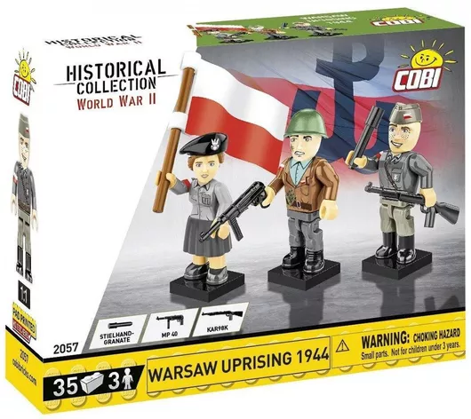 Cobi Τουβλάκια Warsaw Uprising 1944 για 6+ Ετών 35τμχ