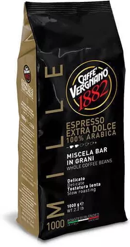 Caffe Vergnano 1882 Καφές Espresso Arabica Dolce σε Κόκκους 1kg