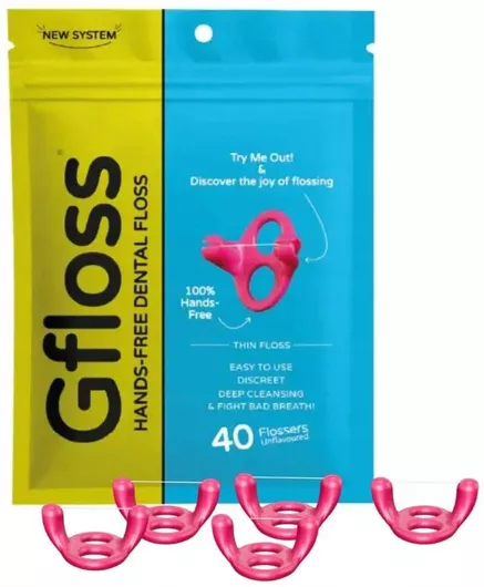Gfloss Hands-Free Οδοντικό Νήμα 40τμχ