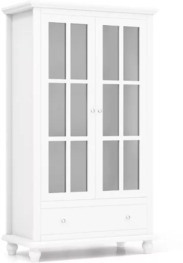 Βιβλιοθήκη Λευκό 80x40x139cm