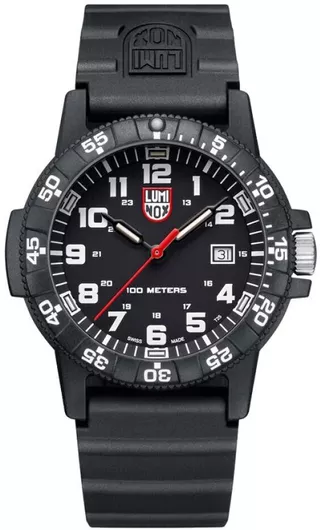 Luminox Sea Turtle Giant Ανδρικό Ανδρικό Ρολόι Μπαταρίας με Μαύρο Καουτσούκ Λουράκι