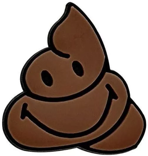 Διακοσμητικό Crocs Poop Καφέ