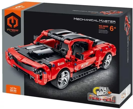 IM Master Τουβλάκια Pull Back Super Camaro για 6+ Ετών 457τμχ