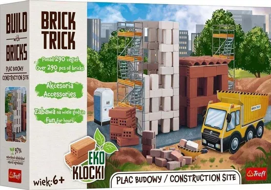 Trefl Παιχνίδι Κατασκευών Κεραμικό Construction Site