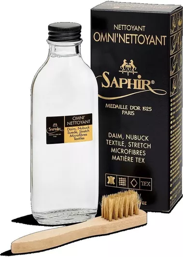 Saphir Médaille D' Omni'nettoyant Υγρό Καθαρισμού Δέρματα Suede Nubuck Υφάσματα Συνθετικά 100ml Απόχρωση Neutral 02