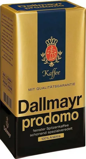 Dallmayr Καφές Φίλτρου Arabica Prodomo Αλεσμένος 250gr