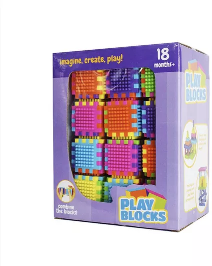 Oli&Carol Τουβλάκια Play Blocks για 18+ Ετών 24τμχ