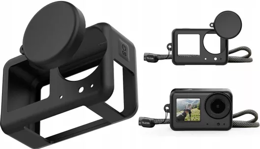 Case Cover + Strap + Lens Cap Dji Osmo Action 5 Pro 4 3 S6-ptc-011-tdj
