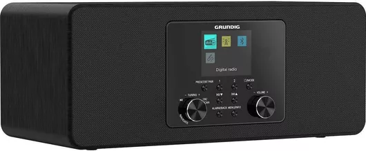 Grundig DTR 4600 Επιτραπέζιο Ραδιόφωνο Ρεύματος DAB+ με Bluetooth & USB Μαύρο