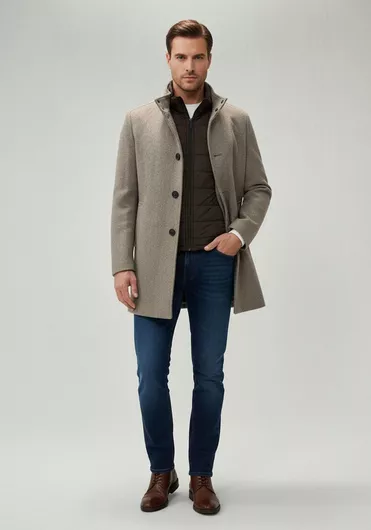 Ανδρικό Παλτό Sand