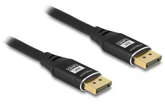 DeLock Καλώδιο DisplayPort male - DisplayPort male 3m Μαύρο 80622