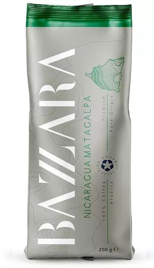 Καφές Espresso Bazzara Pure Origin Nicaragua Matagalpa 250g Κόκκους