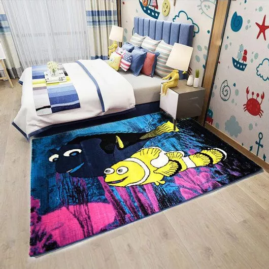 SpitiBazaar Νέμο Παιδικό Χαλί Πολύχρωμο 200x250cm