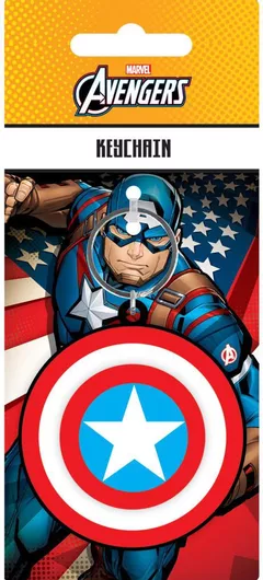 Captain Amerca Shield 'spinner' 3d Keychain