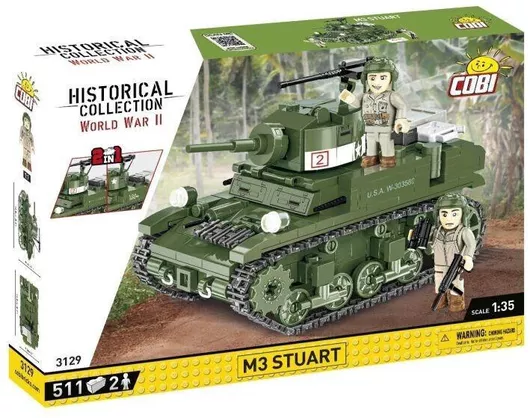 Cobi Τουβλάκια M3 Stuart 511τμχ