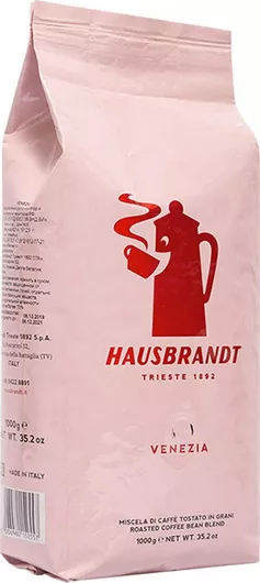 Hausbrandt Καφές Espresso Arabica Venezia σε Κόκκους 1kg