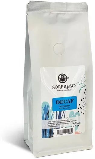 Sorpreso Καφές Espresso Decaffeine Brazil σε Κόκκους 250gr
