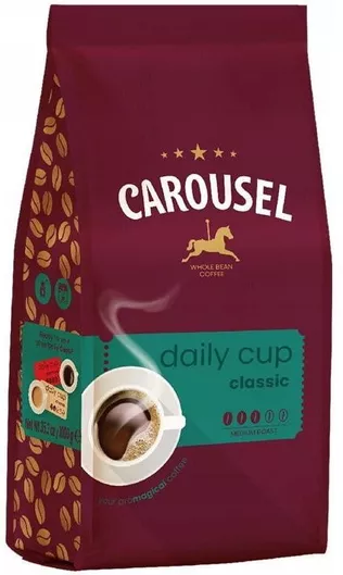 Carousel Καφές Φίλτρου Daily Classic σε Κόκκους 1kg