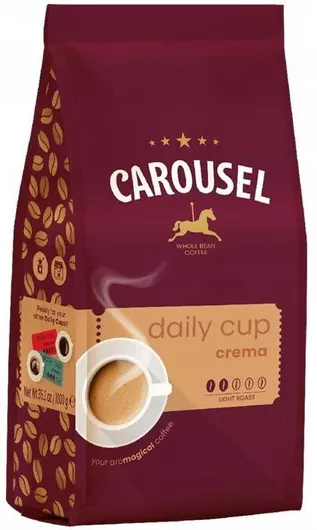 Carousel Καφές Espresso Crema σε Κόκκους 1kg