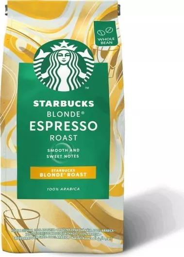 Starbucks Blonde Espresso Roast Coffee Beans 450 G