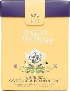 English Tea Shop Λευκό Τσάι Βιολογικό Προϊόν 80 Φακελάκια 80gr