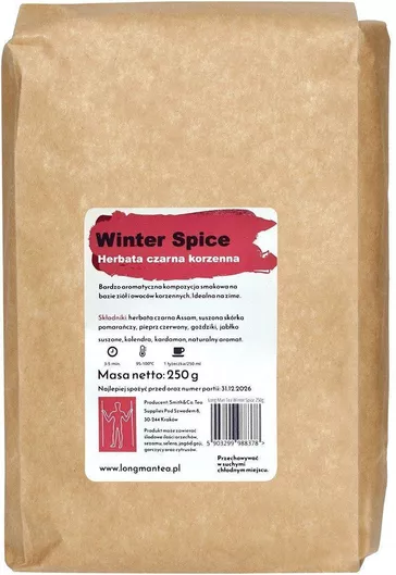 Long Man Tea Loose Black Tea Winter Spice 250 G