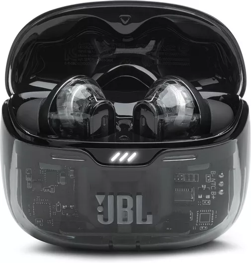 JBL Tune Beam In-ear Bluetooth Handsfree με Αντοχή στον Ιδρώτα & Θήκη Φόρτισης Ghost Edition