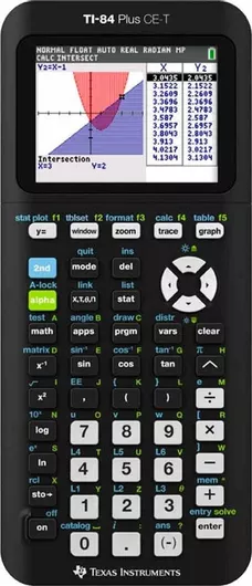 Texas Instruments Ti 84 Plus Ce-t Αριθμομηχανή Γραφημάτων Μαύρο