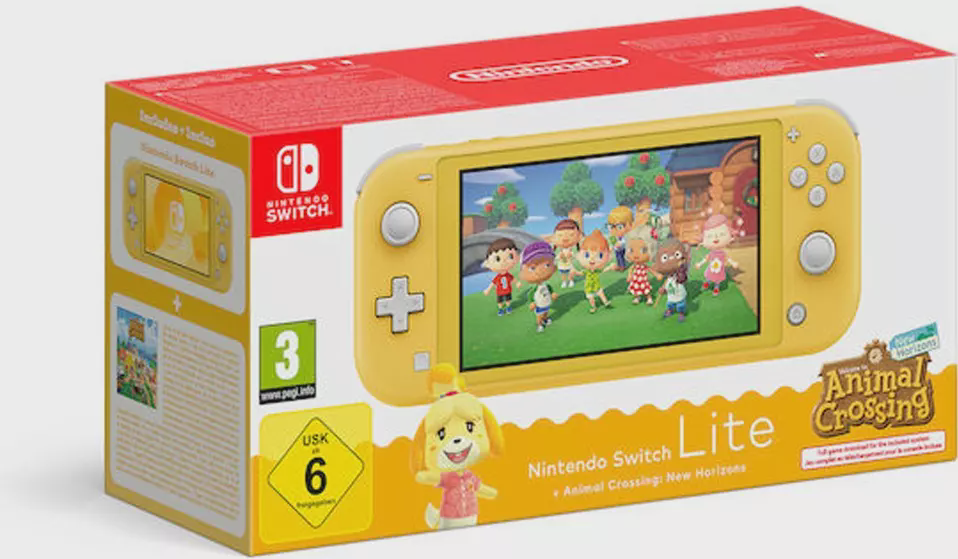 Nintendo Switch Lite  32GB Animal Crossing: New Horizons Κίτρινο