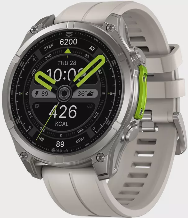 Zeblaze Vibe 8 Smartwatch Stainless Steel 49mm Αδιάβροχο Γκρι