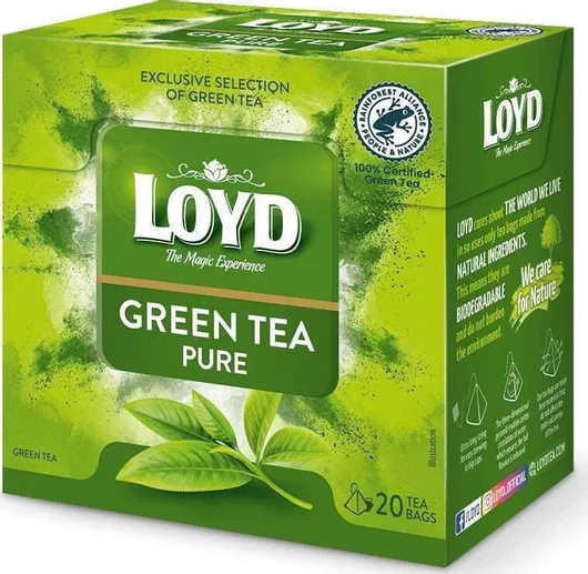 Loyd Loyd Chun Mee Green Tea 20 Bags