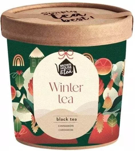 Brown House & Tea Winter Tea Loose Leaf Tea 50g