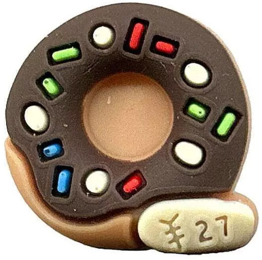 Διακοσμητικό Crocs Donut Σοκολάτα