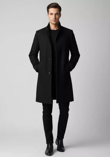 Ανδρικό Παλτό Black - 8339709c