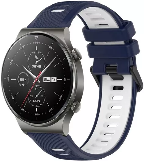 Huawei SYA002185508J Καουτσούκ Λουράκι 22mm Μπλε 