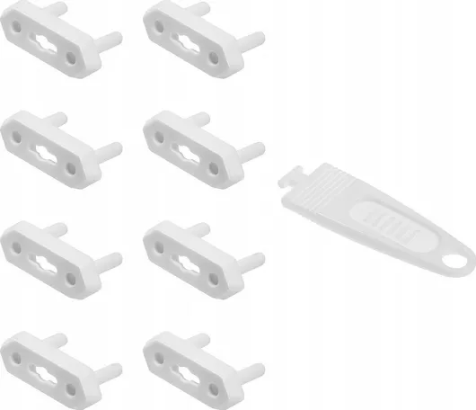 Bocioland Προστατευτικά Καλύμματα για Πρίζες Πλαστικό 8τμχ