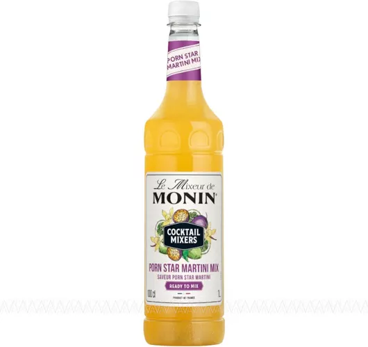 Monin Υλικό για Κοκτέιλ με Γεύση PORN STAR MARTINI MIXER 1000ml