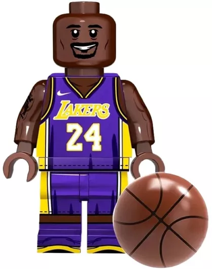 Leguoguo Τουβλάκια Kobe Bryant Lakers για 3+ Ετών 10τμχ