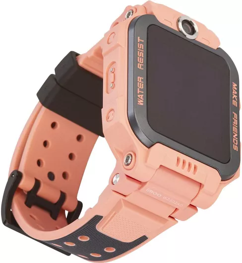 imoo Watch Phone Z7 με Παλμογράφο (Ροζ)
