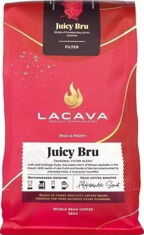 LaCava Καφές Φίλτρου Arabica Juicy Bru σε Κόκκους 350gr