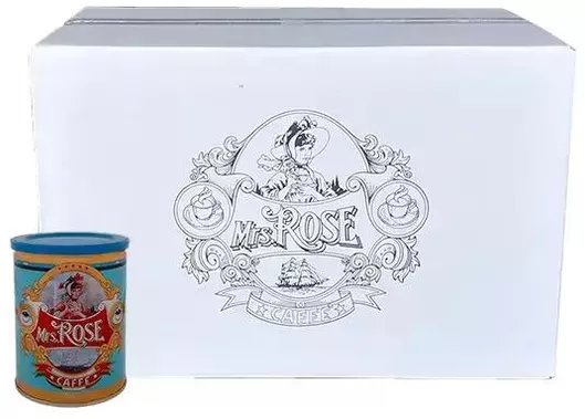 Mrs Rose Καφές Espresso Decaffeine Caramel σε Κόκκους 24x250gr