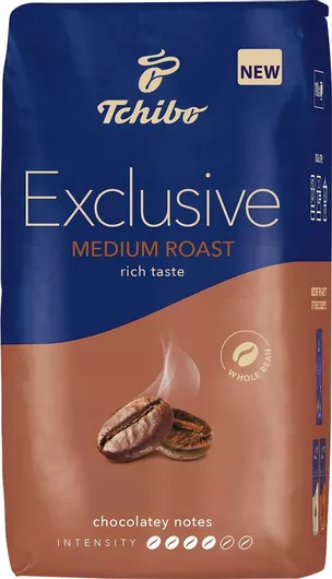 Tchibo Καφές Espresso Arabica Exclusive σε Κόκκους 1kg