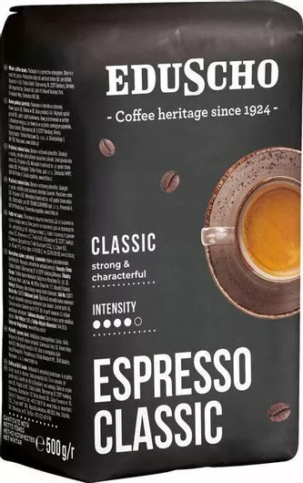 Eduscho Καφές Espresso σε Κόκκους 500gr