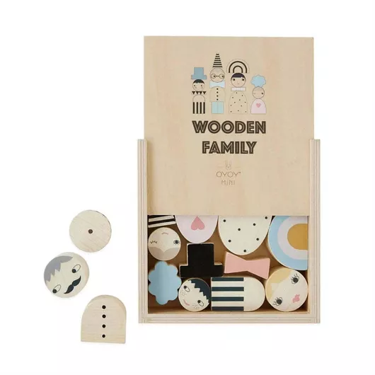 OYOY Τουβλάκια Ξύλινα 16τμχ