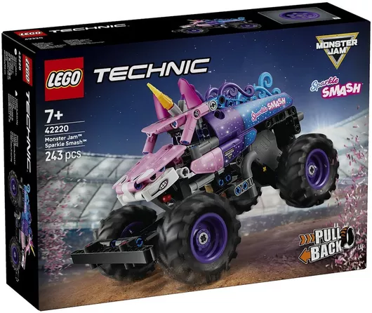 Lego Technic: Monster Jam Sparkle Smash Pull-Back για 7+ Ετών #42220
