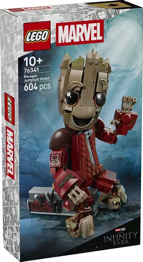 Lego Marvel: Ravager Jumpsuit Groot για 10+ Ετών #76341