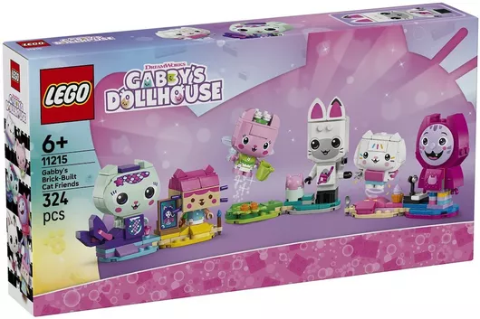 Lego Gabby's Dollhouse: Gabby's Brick-Built Cat Friends για 6+ Ετών #11215