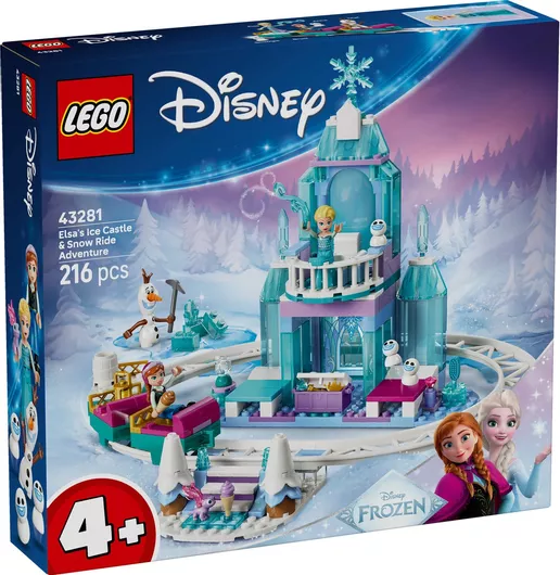 Lego Disney: Elsa's Ice Castle & Snow Ride Adventure για 4+ Ετών #43281