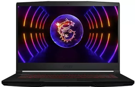 MSI Thin GF63, i7-13620H / 15.6 FHD / 16GB / 512GB SSD / RTX 4050 6GB / Webcam / FreeDOS Black